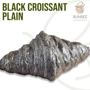 Black Croissant Plain