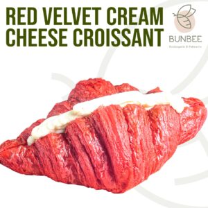 Red Velvet Cream Cheese Croissant
