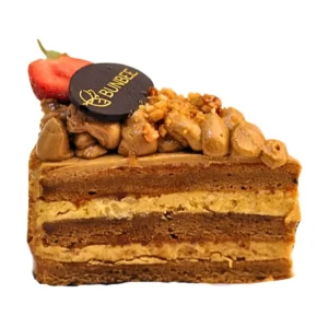 Mocha Nougat Slice Cake