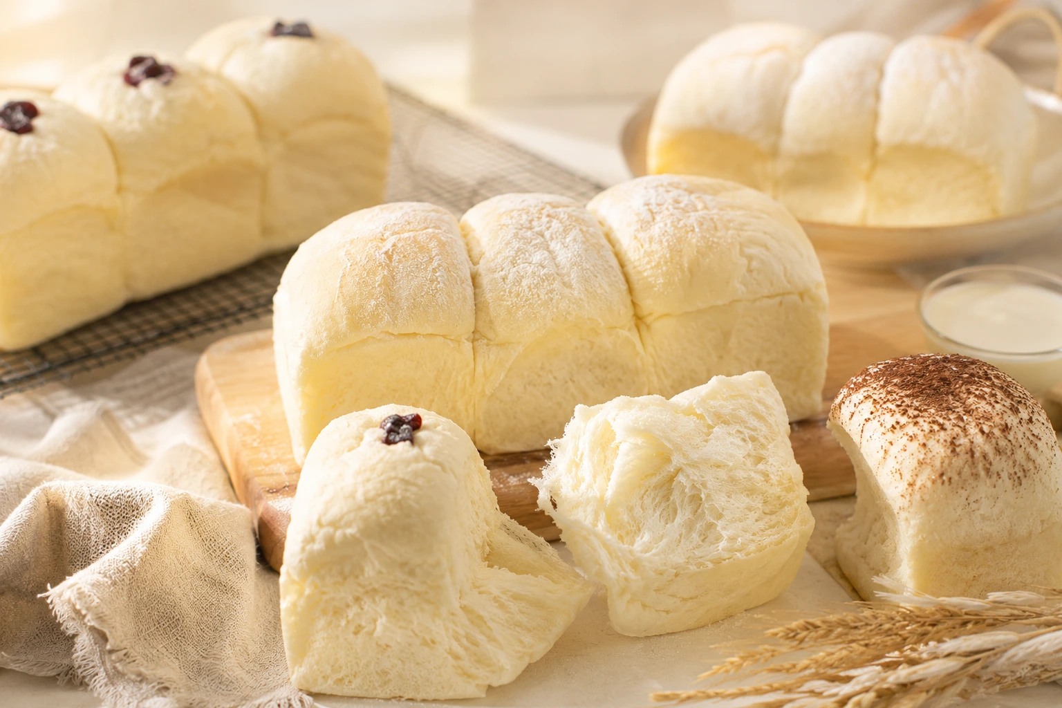 roti milky bun